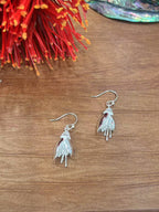 Sterling Silver Kowhai Flower Earrings