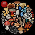 Wolfkamp & Stone - Fungi - 1000 Pce Round Puzzle