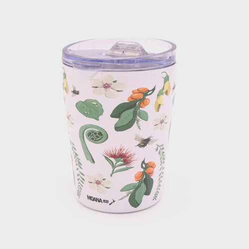 Stainless Steel EMug Slim - Native Flora