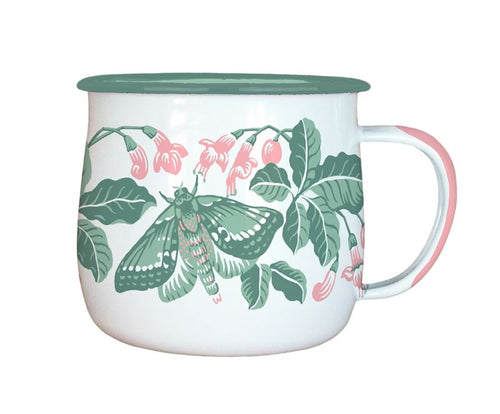 Enamel Mug - Puriri Moth