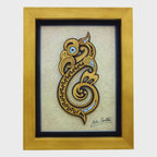 Framed Art -Large Framed Manaia