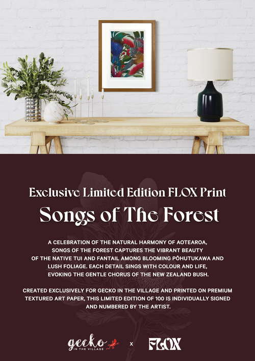 Exclusive Limited Edition FLOX Print - Songs of The Forest