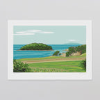 A4 Art Print - Goat Island