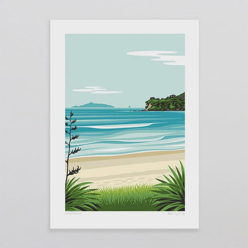 A4 Art Print - Langs Beach