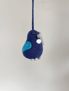Handmade Crochet NZ Birds Hanging Decoration