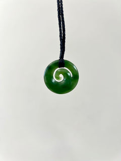 Greenstone / Pounamu Koru Matt 30mm-40mm