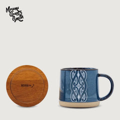 lazed Ceramic Mug (MGS Navy)
