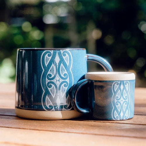 lazed Ceramic Mug (MGS Navy)