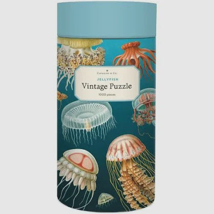 Cavallini & Co - Jellyfish 1000 Piece - Vintage Puzzle