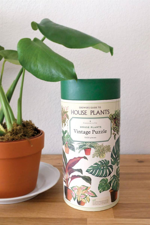 Cavallini & Co - House Plants 1000 Pce - Vintage Puzzle