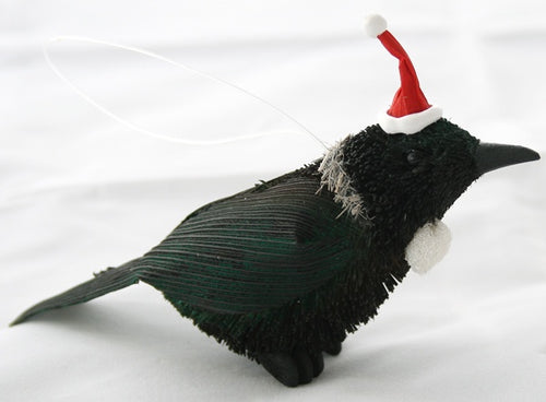 Christmas Hat Tui Hanging Decoration