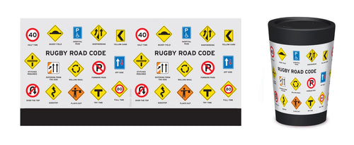 Reusable Coffee Cup - Road Sign New Zealand