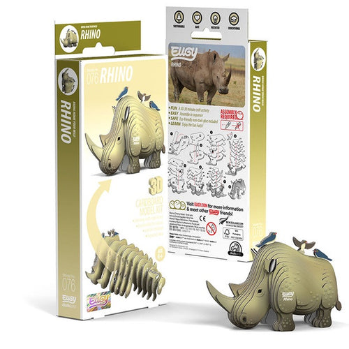 3D Cardboard Kit Set - Rhino