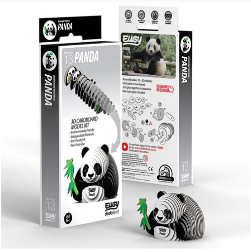 3D Cardboard Kit Set - Panda