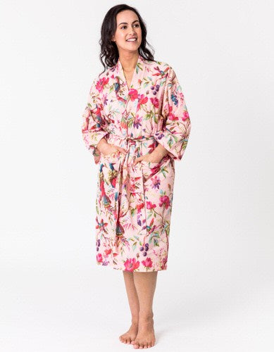 Kimono Paradise Rose cotton