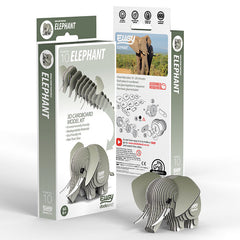 3D Cardboard Kit Set - Elephant