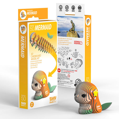 3D Cardboard Kit Set - Mermaid