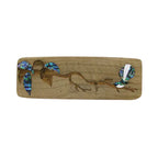 Recyclewood Wall Art - Paua Fantail On a Branch