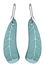 Glass Huia Feather Earrings
