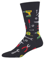 Men Cotton Socks - All Fixed - Black