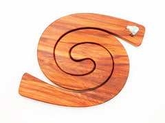 Rimu 2 in 1 Tablemat With Paua Inlay