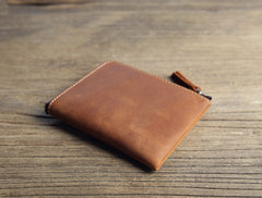 Leather Card Coin Purse