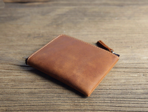 Leather Card Coin Purse