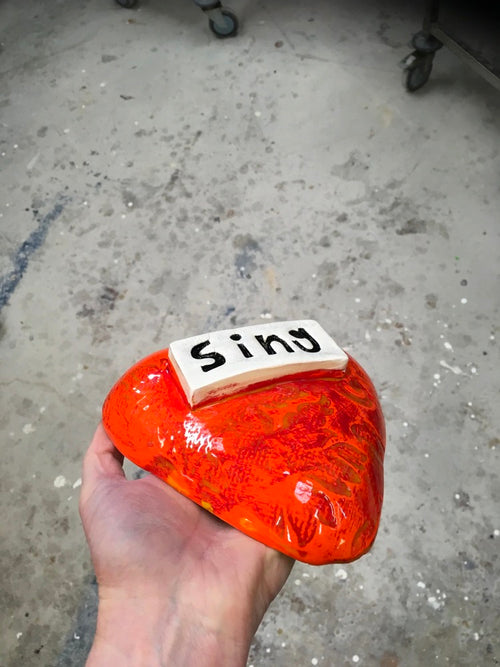 Ceramic Small Heart - Sing