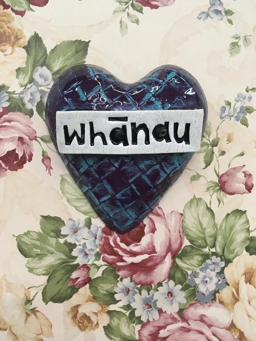 Ceramic Small Heart - Whanau