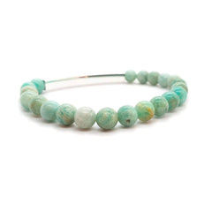 Amazonite Gemstone Bracelet – Aroha to the moon and back