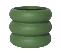 Ceramic Planter Doughnut - Green