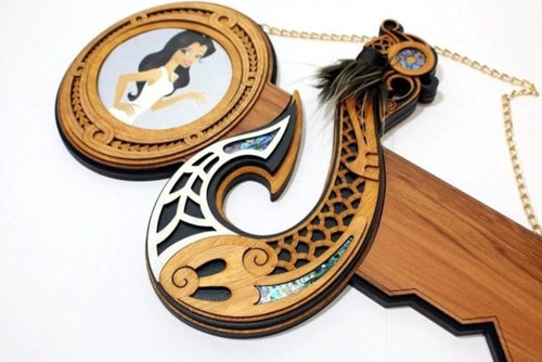The Fishhook of Maui Celebration Key with Stand