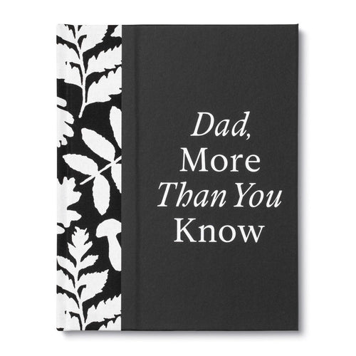 Gift Book Dad, More Than You Know