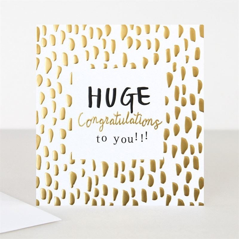 Caroline Gardner - Card - Huge Congratulations to you – gecko in the ...