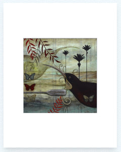Mattboard Print - The Huia's Guardian