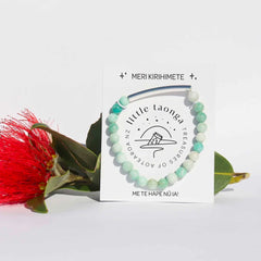 Meri Kirihimete Gemstone Bracelet - Amazonite