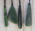 Greenstone Freeform Drop 40mm-60mm