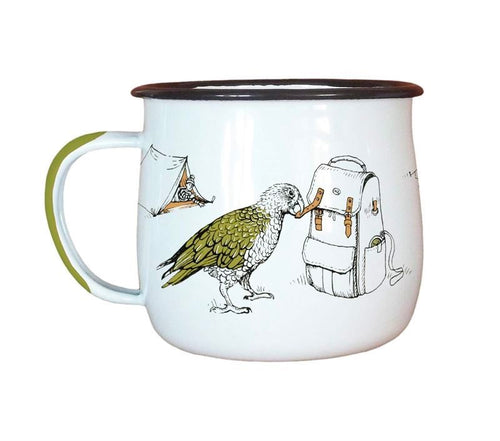 Enamel Mug - Birds