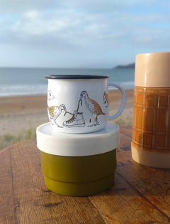 Enamel Mug - Birds