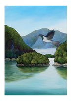 Clare Reilly - Pristine Waters of The Fiord - Card