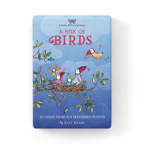 A Little Box of Birds - 24 Cards & Stand