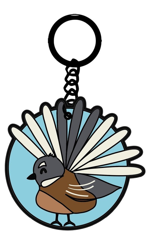 Keyring - Piri the Piwakawaka (Fantail)