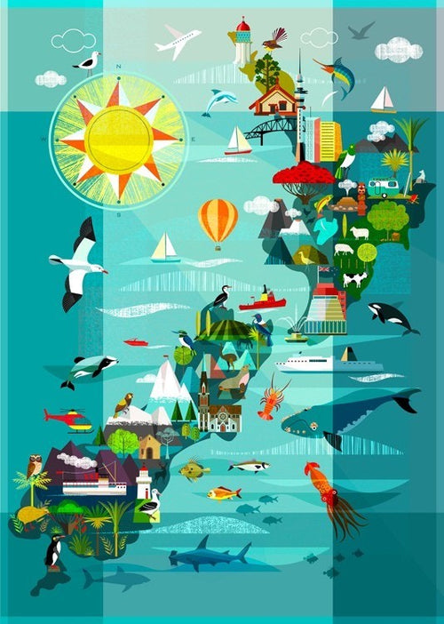 General Card - NZ Map (EG)
