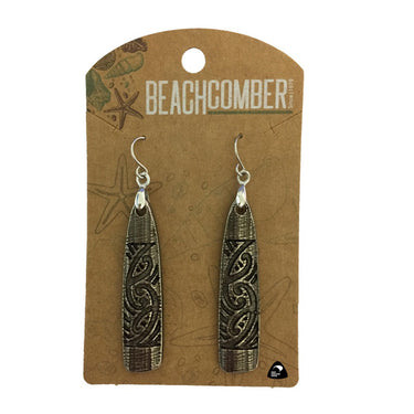 Pewter earring - Patu
