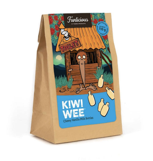 Sweets Kiwi Wee Chewy Vanilla Milk Bottles
