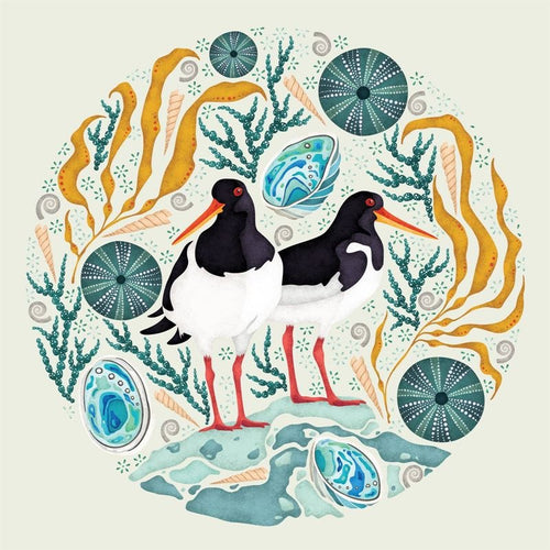 General Card - Catherine Marion - Oystercatchers