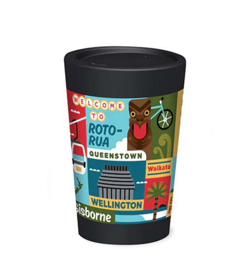 Reusable Coffee Cup - Round New Zealand