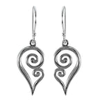 Sterling Silver Earrings - Koru Fern Hook