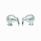 Sterling Silver Studs- Kiwi Matte - extra small