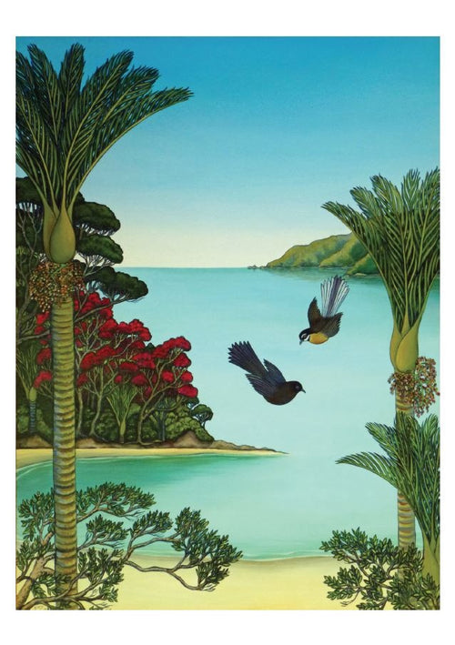 Clare Reilly Card - Dance Of The Fantails